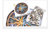 500 Pieces Zodiac Constellation Educational Toys Games Cardboard Round Funny Jigsaw Puzzle